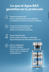 BAC Water | Agua Bacteriostática 3mL