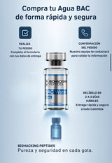 BAC Water | Agua Bacteriostática 3mL